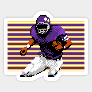 Minnesota Pixel Running Back Sticker